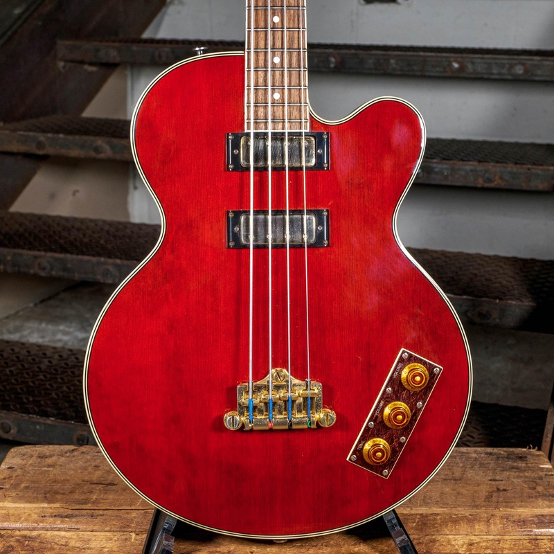 Epiphone Allen Woody Rumblekat Wine Red With HSC - Used