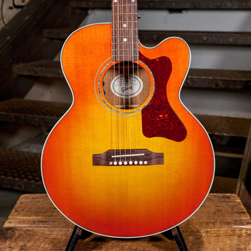 Gibson 2018 Parlor Mahogany M AG Sunburst With OHSC - Used
