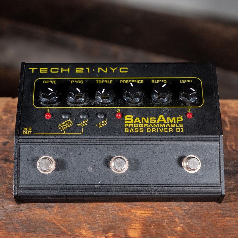 Tech21 Sans Amp Programmable Bass Driver DI - Used