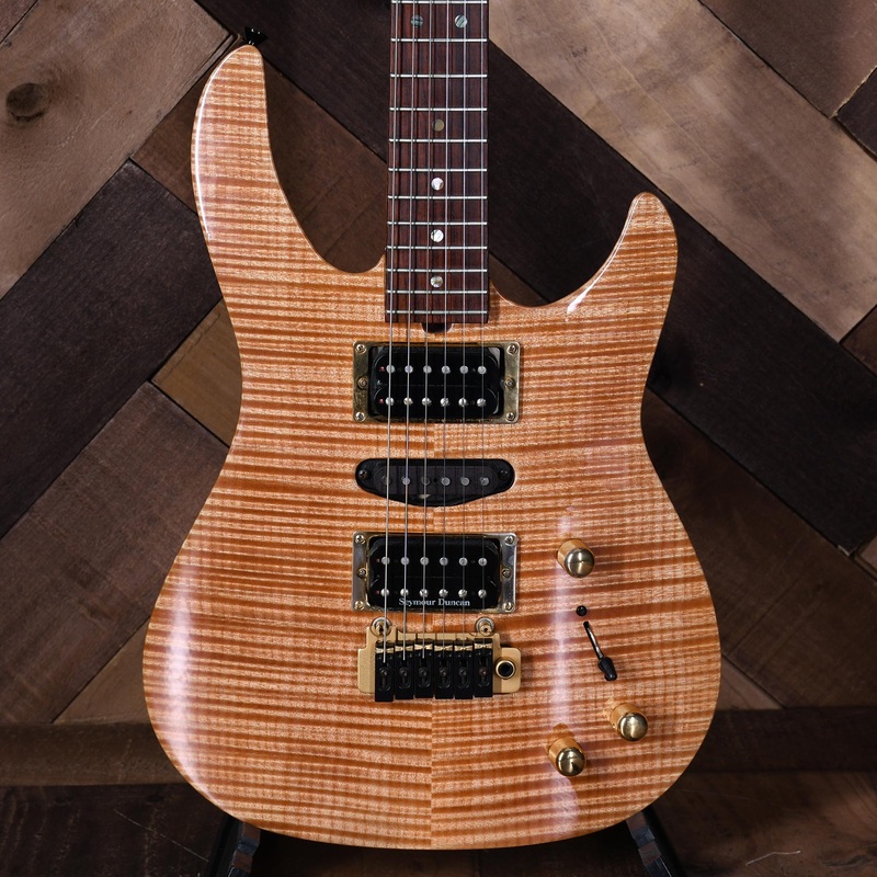 Brian Moore 2001 C90P Flame Maple Top With HC - Used