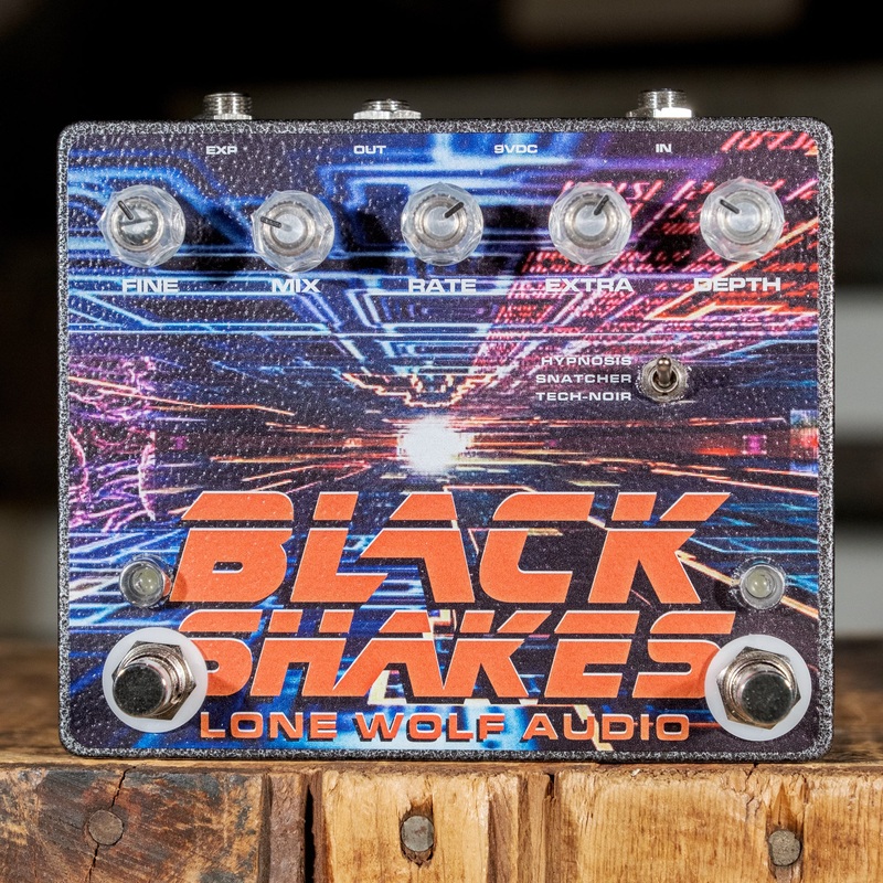 Lone Wolf Audio Black Shakes Phase Sample Hold Ring Mod - Used