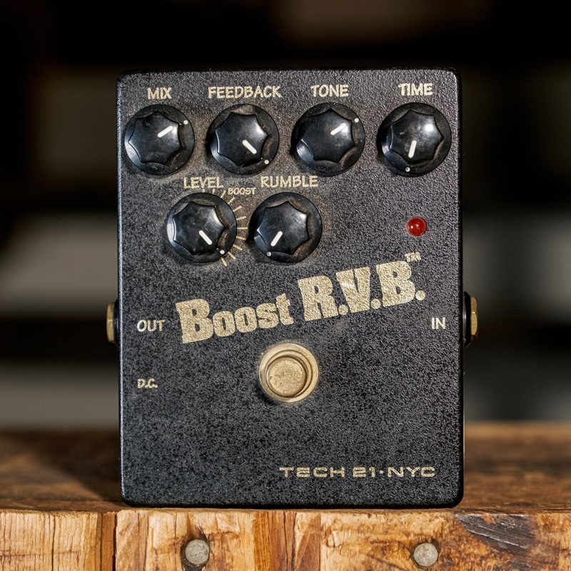 Tech 21 Boost RVB Reverb Emulator Pedal - Used
