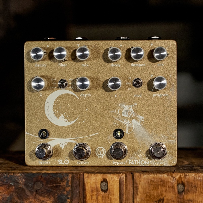 Walrus Audio Limited Edition Fathom & Slo Reverb Gold - Used