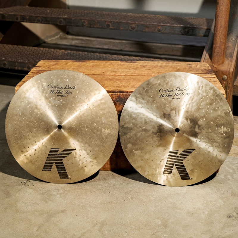 Zildjian 13" K Custom Dark Hats - Used