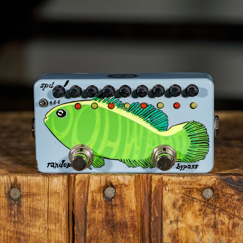 Zvex Ooh Wah Sequencer Neon Fish - Used