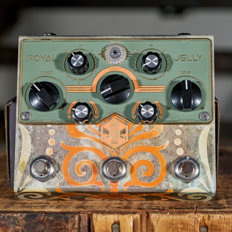 Beetronics Royal Jelly Overdrive Fuzz Blender - Used