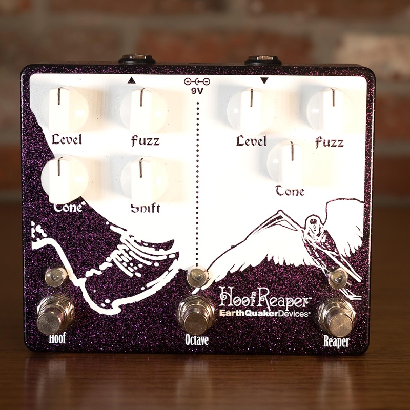 Earthquaker Hoof Reaper V2 Purple Sparkle - Used