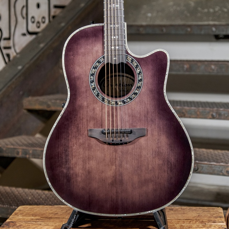Ovation 2018 Custom Legend 2079AX Black With OHSC - Used