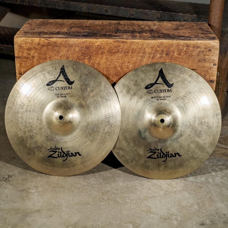 Zildjian 14" A Custom Hi Hats - Used