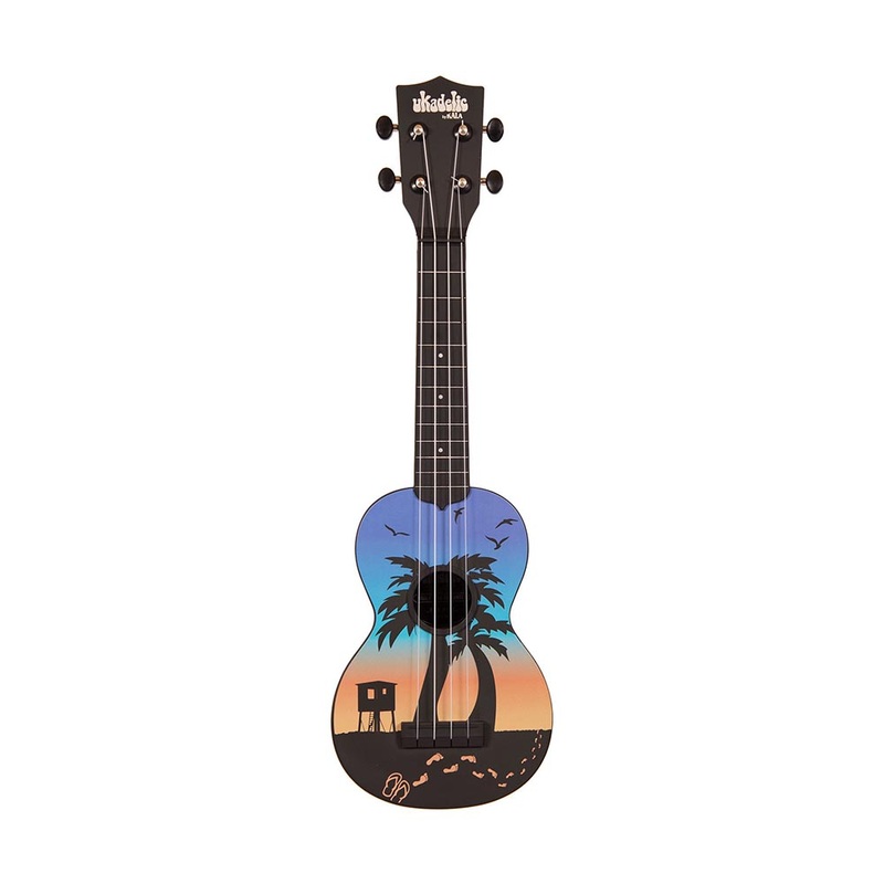 Kala Composite/Ukadelic Sunset Soprano Ukulele