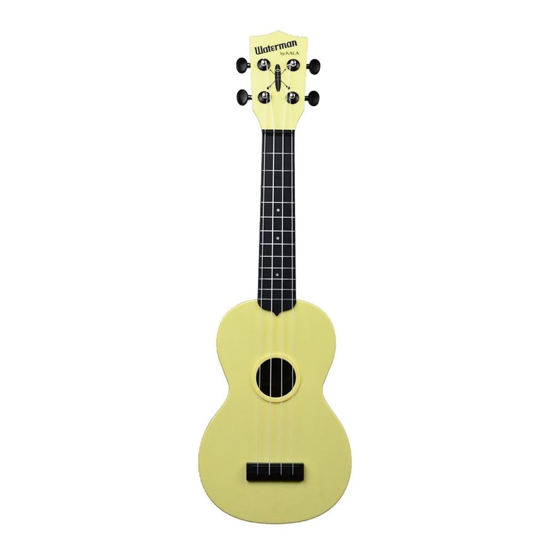 Kala Waterman Soprano Ukulele - Matte Pale Yellow