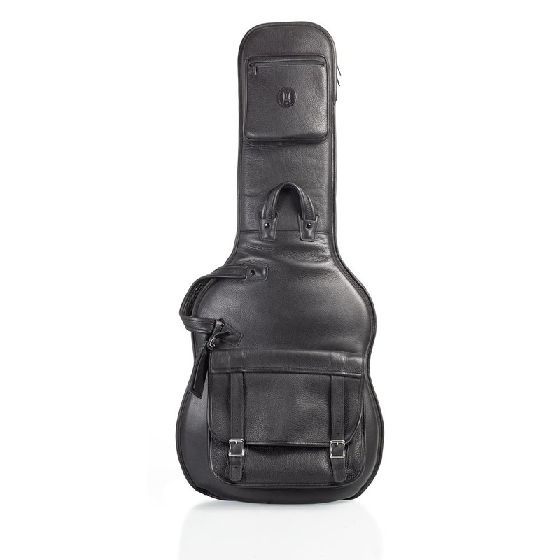 Levys Leather Gig Bag For Electric Guitar Black