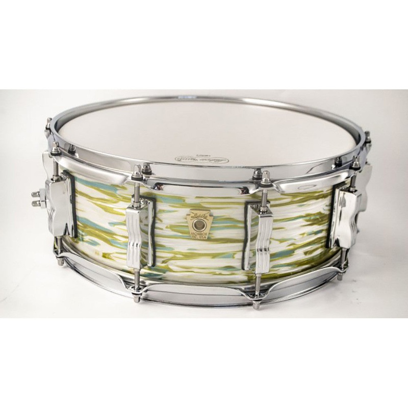 Ludwig 5x14" Legacy Classic Custom Snare - 10-Lug - Blue Olive Oyster