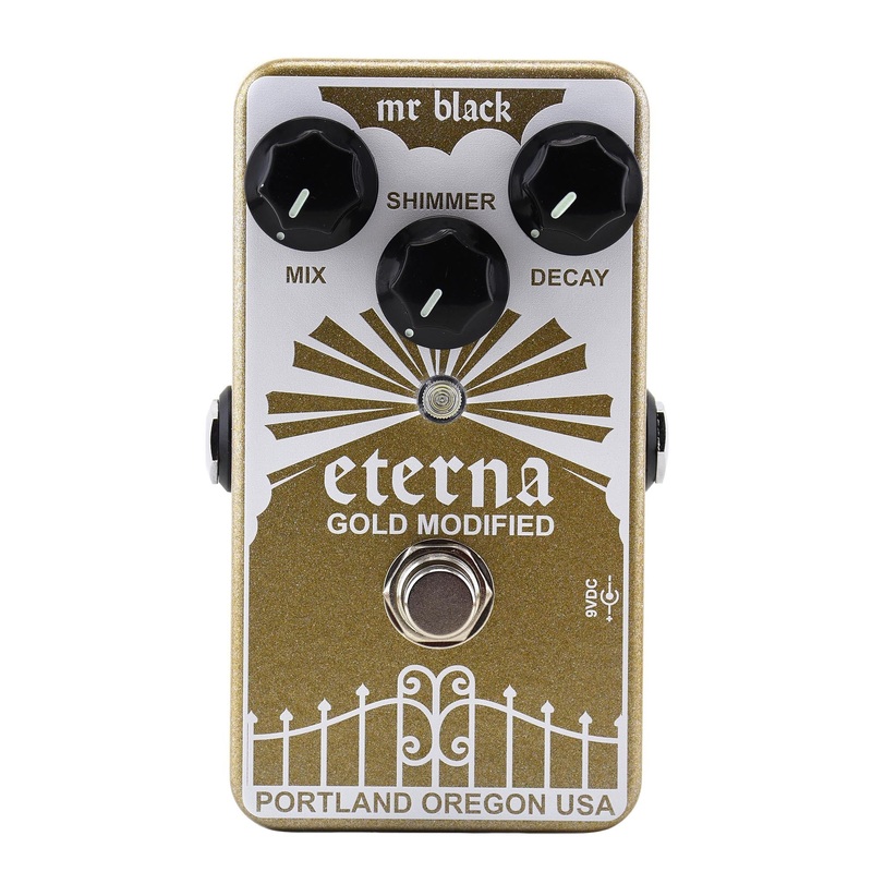 Mr. Black Eterna Gold Modified Shimmer Reverb Pedal