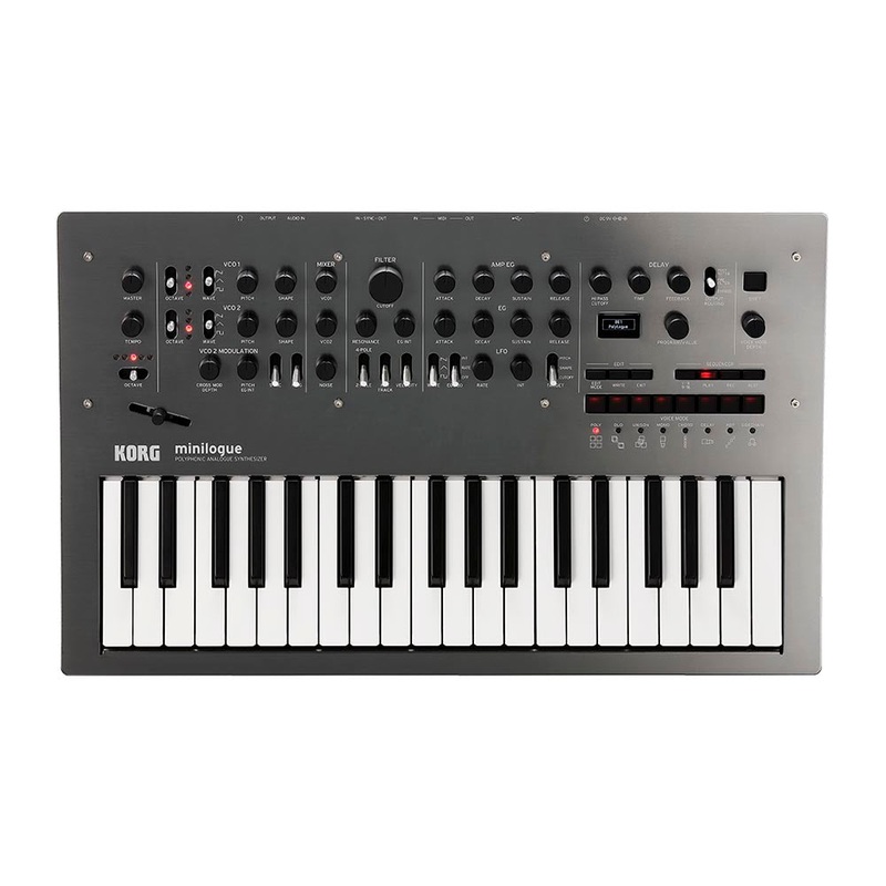 Korg Limited Edition Minilogue Polished Grey
