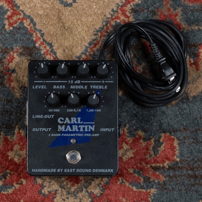 Carl Martin 3-Band Parametric Preamp Pedal - Used