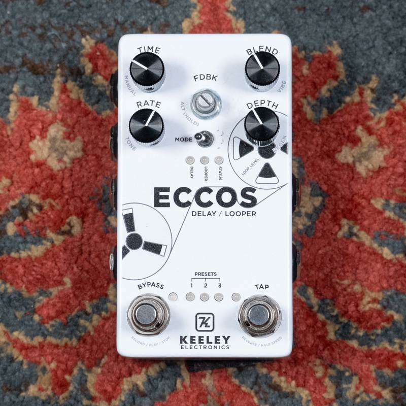 Keeley Electronics Eccos Delay Effect Pedal w/Box - Used