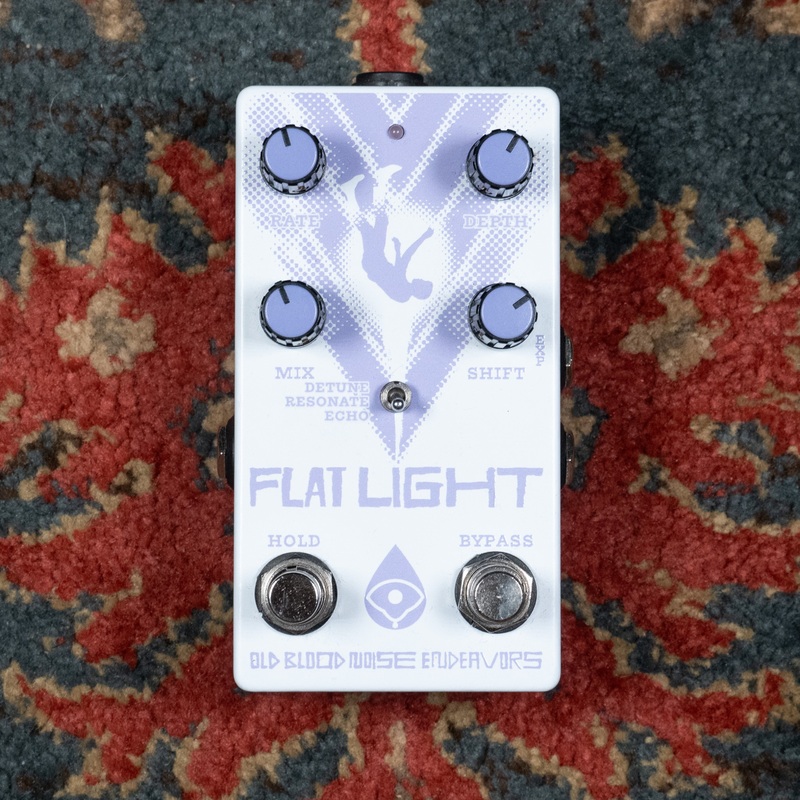 Old Blood Noise Flat Light Textural Flange Shifter Effect Pedal w/Box - Used