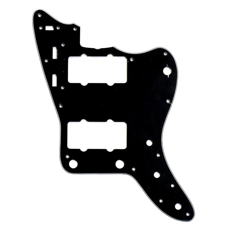 AllParts Black Pickguard For Jazzmaster