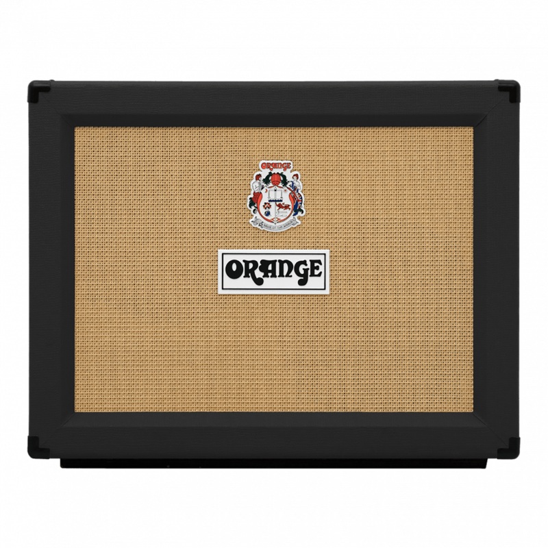 Orange 120 Watt 2x12" Open Back Speaker Cabinet Black Tolex