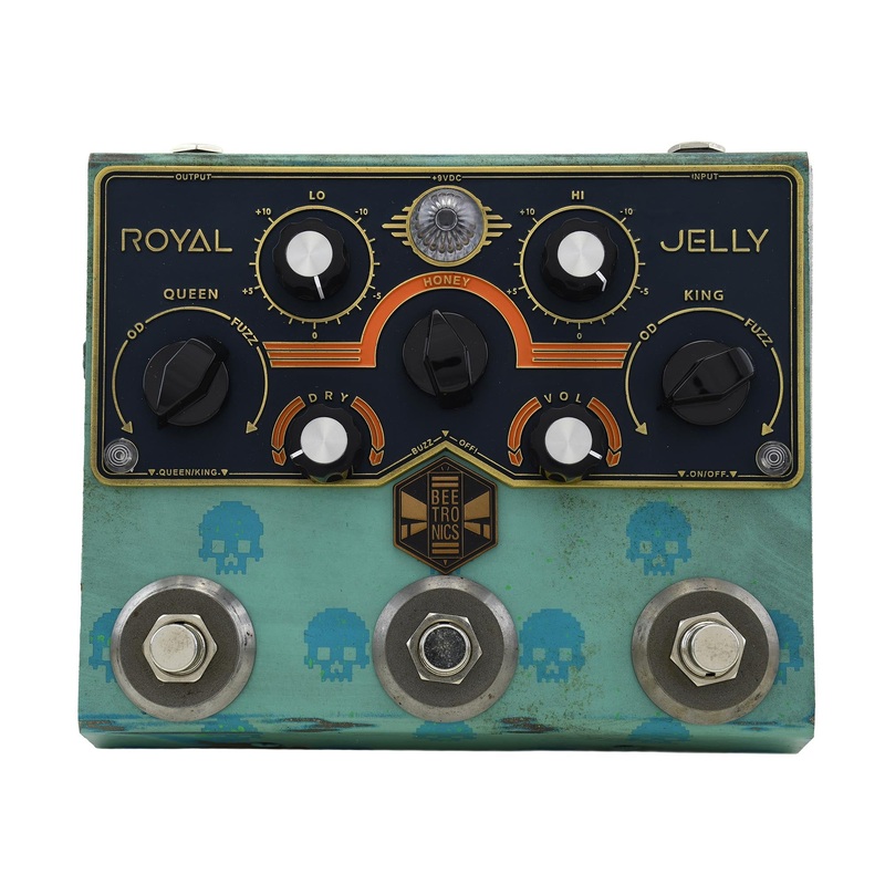 Beetronics Custom Series Royal Jelly Overdrive, Fuzz Pedal