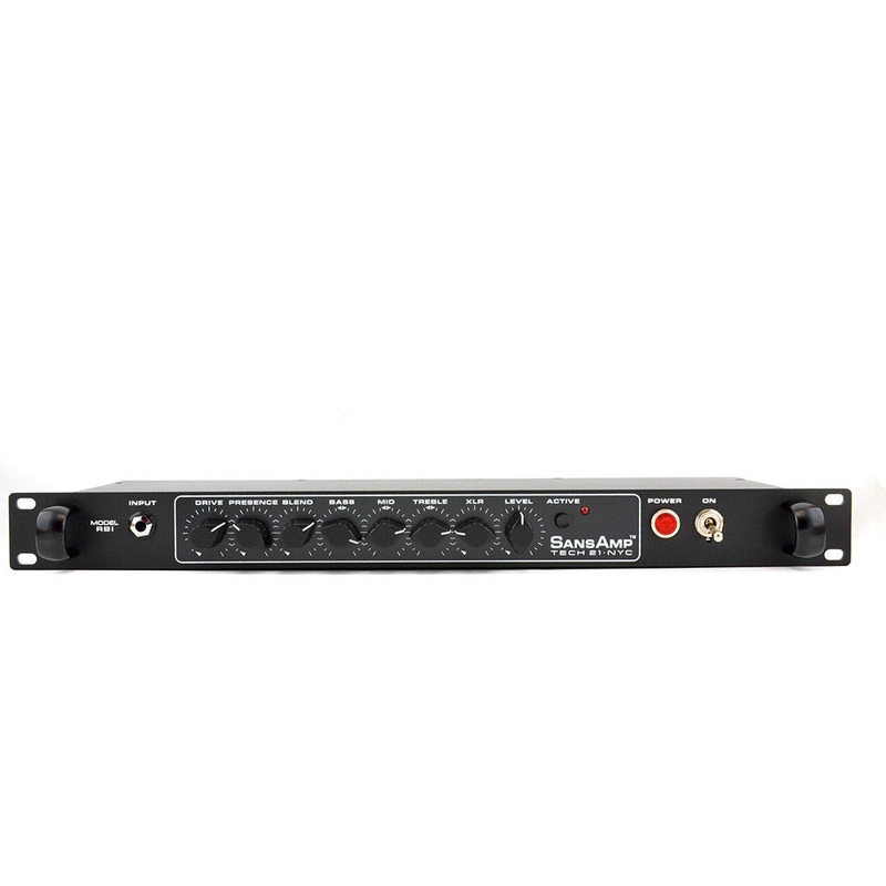 Tech21 Sans Amp 1U Rackmount For Bass