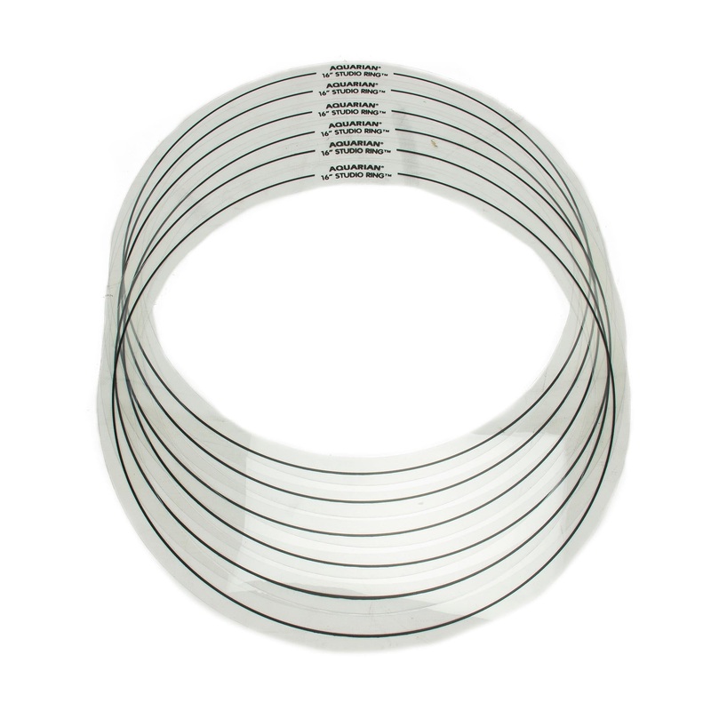 Aquarian Studio Rings Set #9 - 16" - Pack Of 6