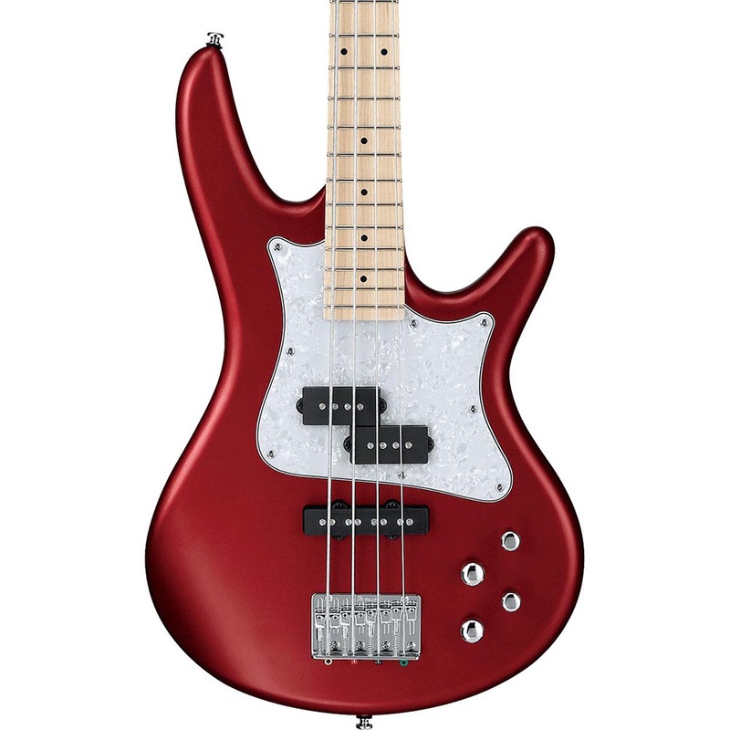 Ibanez SR Mezzo 4 String Electric Bass 32 Inch Medium Scale Candy Apple Red