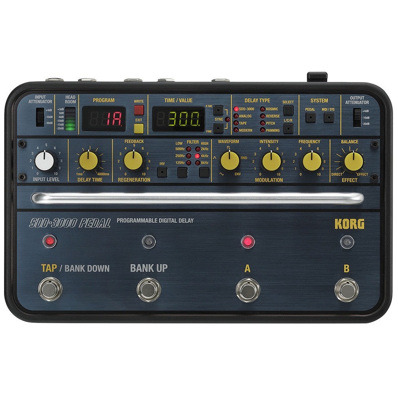 Korg SDD-3000 Programmable Digital Delay Pedal