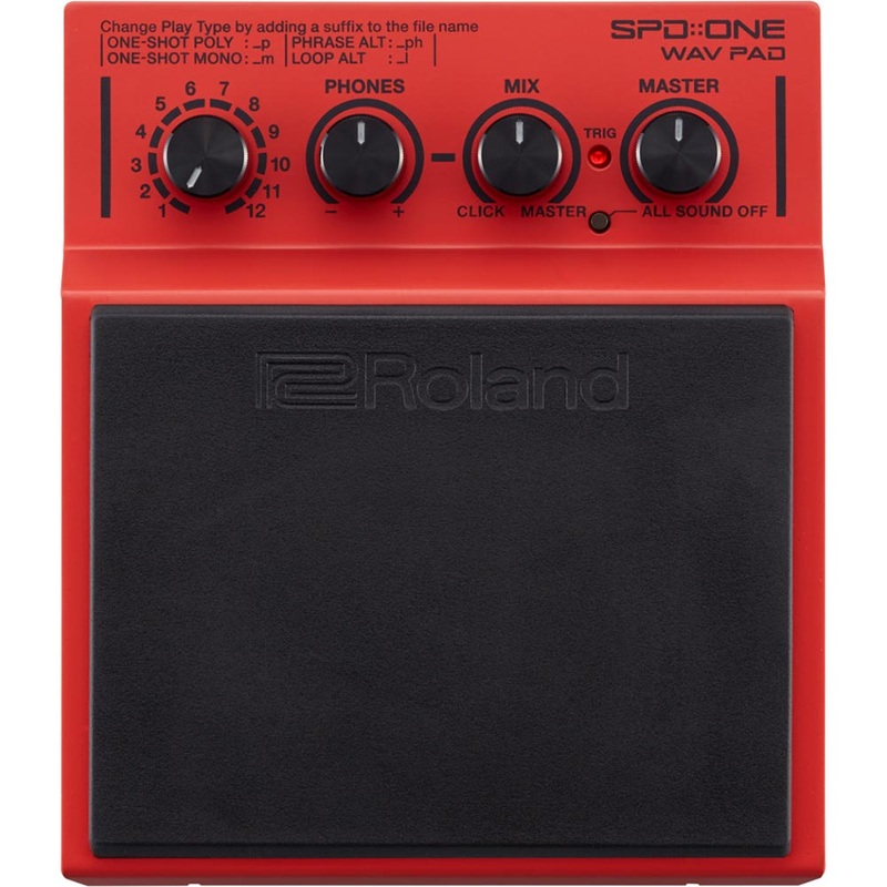 Roland Wav Pad Sample Playback Percussion Pad With Mounting Clamp