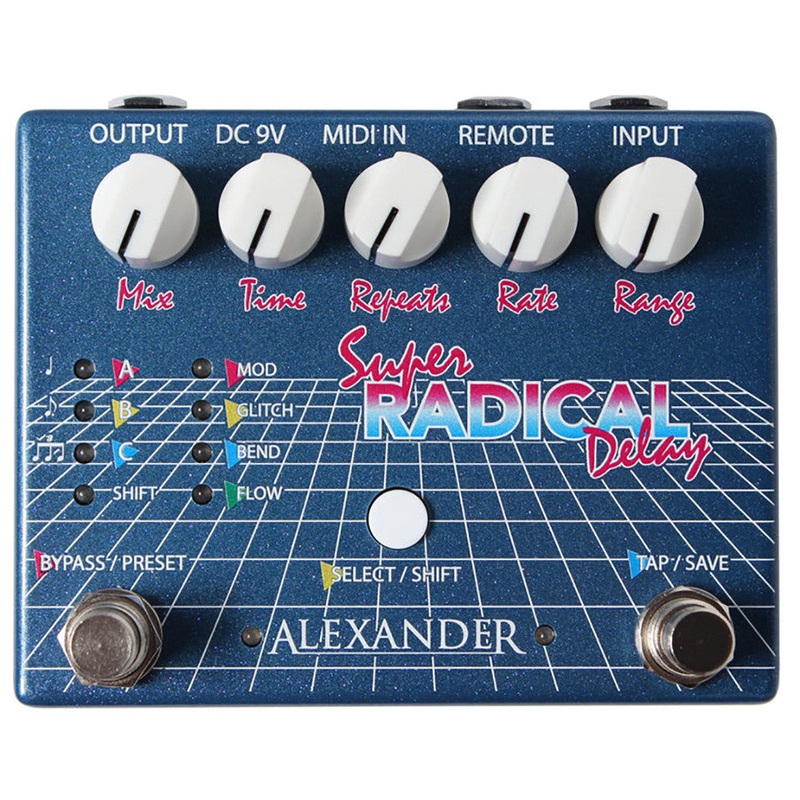 Alexander Super Radical Delay Pedal