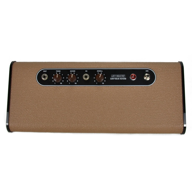 Surfybear Fet Reverb Pedal - Brown