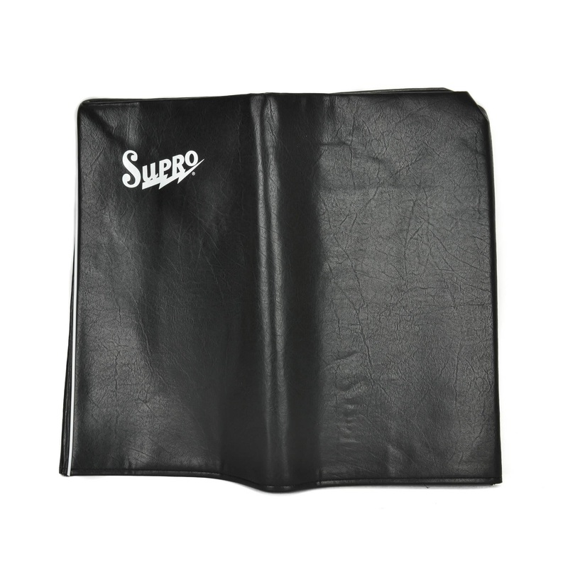 Supro 1x15 Amp Cover Black Vinyl With Logo