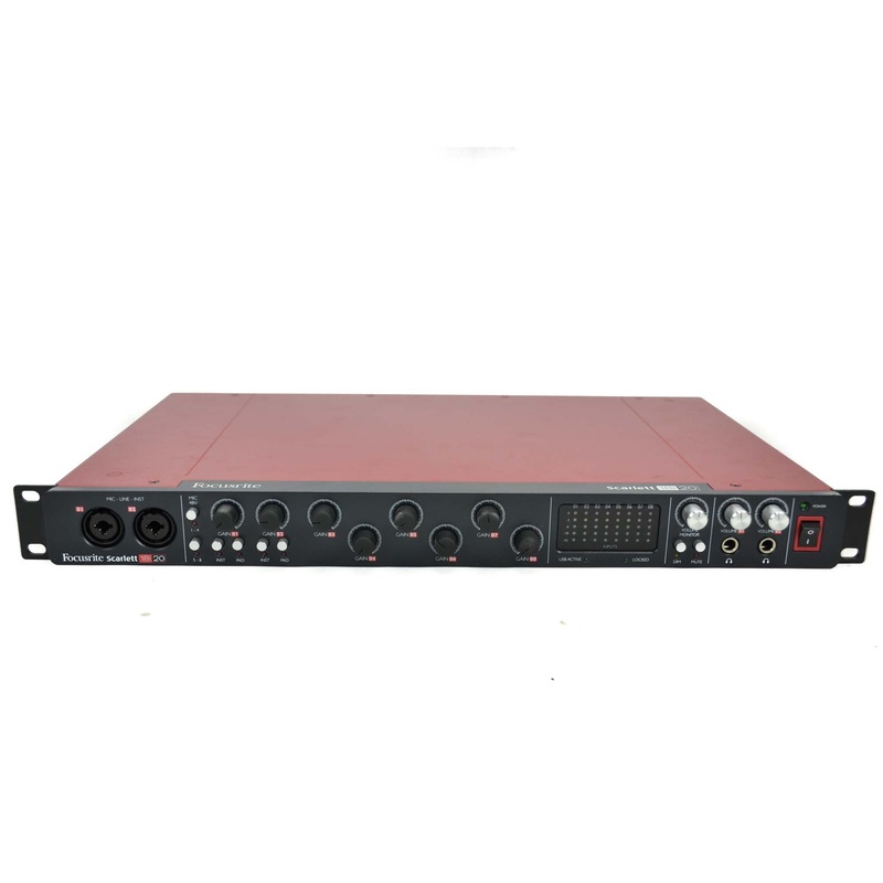 Used Focusrite 18I20 Usb Audio Interface