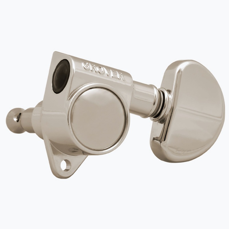AllParts Grover 3x3 Nickel Rotomatics Nickel, Pack Of 6