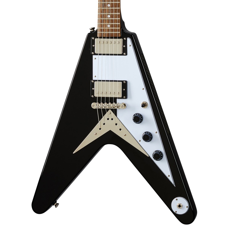 Epiphone Flying V Electric Guitar, Ebony