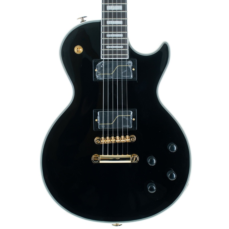 Epiphone Matt Heafy Les Paul Custom Origins Electric Guitar With Hard Case, Ebony