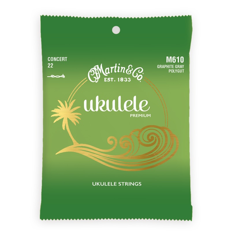 Martin Premium Concert Ukulele Polygut Strings