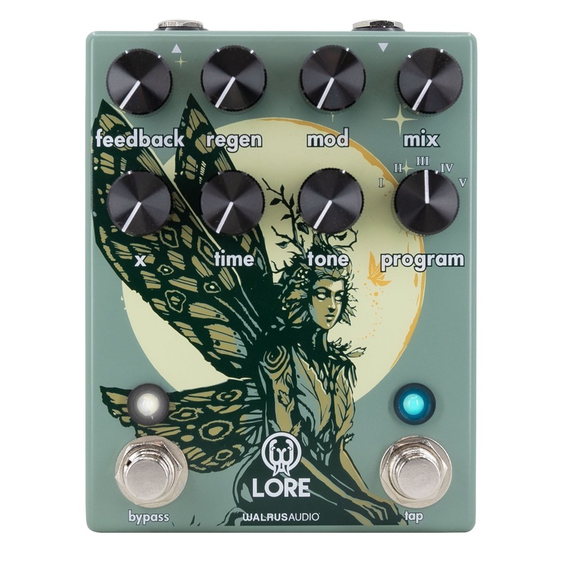 Walrus Audio Lore Reverse Soundscape Generator Effect Pedal