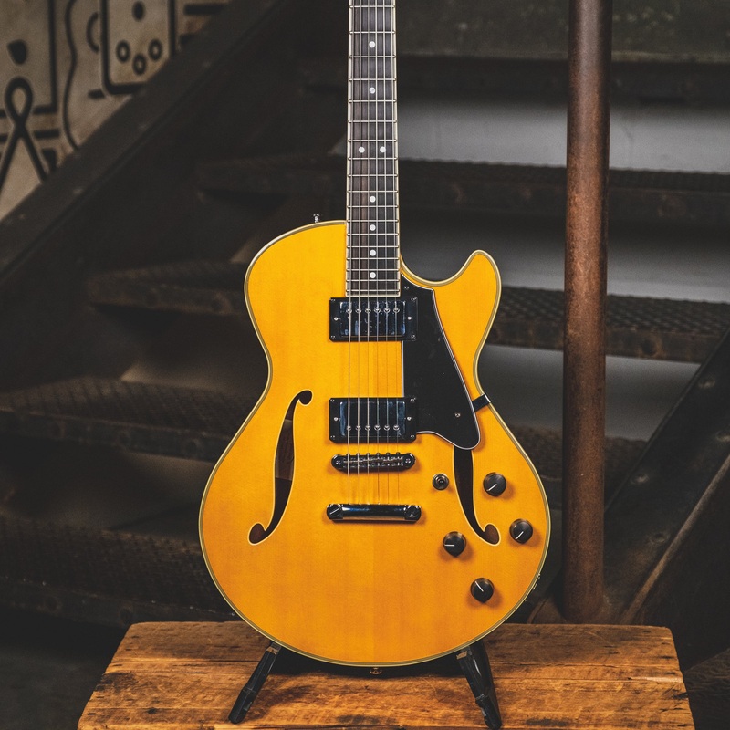 Comins 2015 GCS-1ES Natural Electric Guitar With OHSC - Used