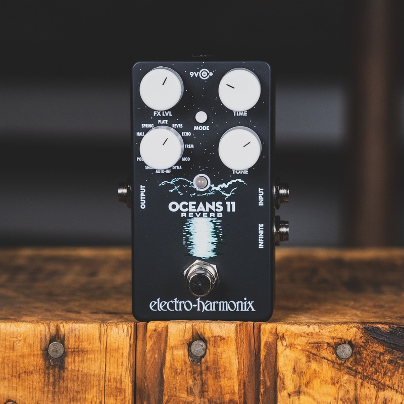 Electro Harmonix Oceans 11 Reverb Effect Pedal - Used