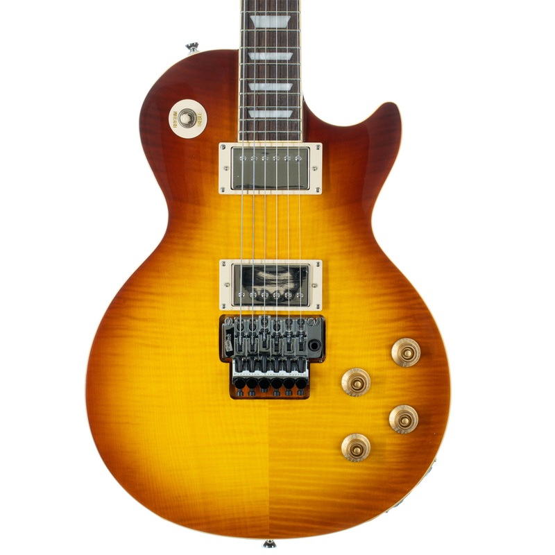 Epiphone Alex Lifeson Les Paul Standard Axcess Electric Guitar With Epilite Case, Viceroy Brown