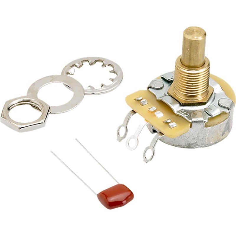 Fender Control, 500K, Solid Shaft, Cts Potentiometer (Volume or Tone)