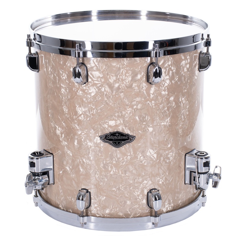 Tama Limited Edition 14x14" Starclassic Performer B/B Yesteryear Classic Edition Floor Tom, Vintage Marine Pearl