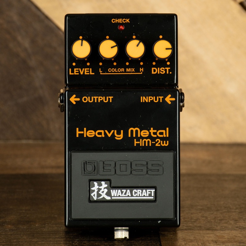 Boss HM-2W Waza Craft Heavy Metal Distortion Effect Pedal - Used