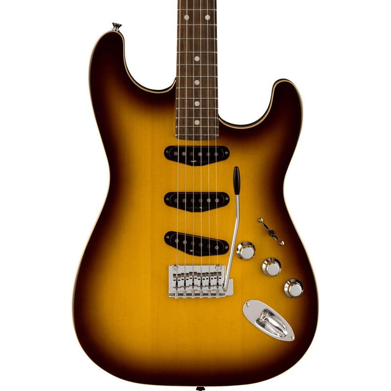 Fender Aerodyne Special Stratocaster Electric Guitar, Rosewood Fingerboard, Chocolate Burst