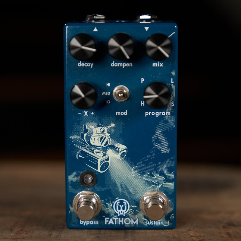 Walrus Audio Fathom Multi-Function Reverb Effect Pedal With Box - Used