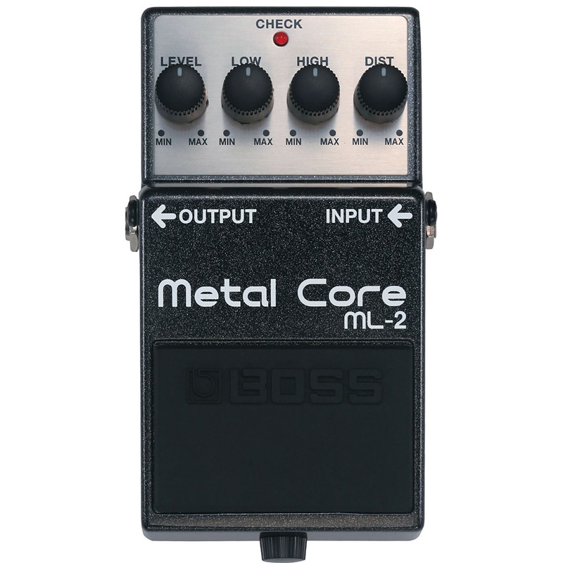Boss ML-2 Metal Core Distortion Effect Pedal