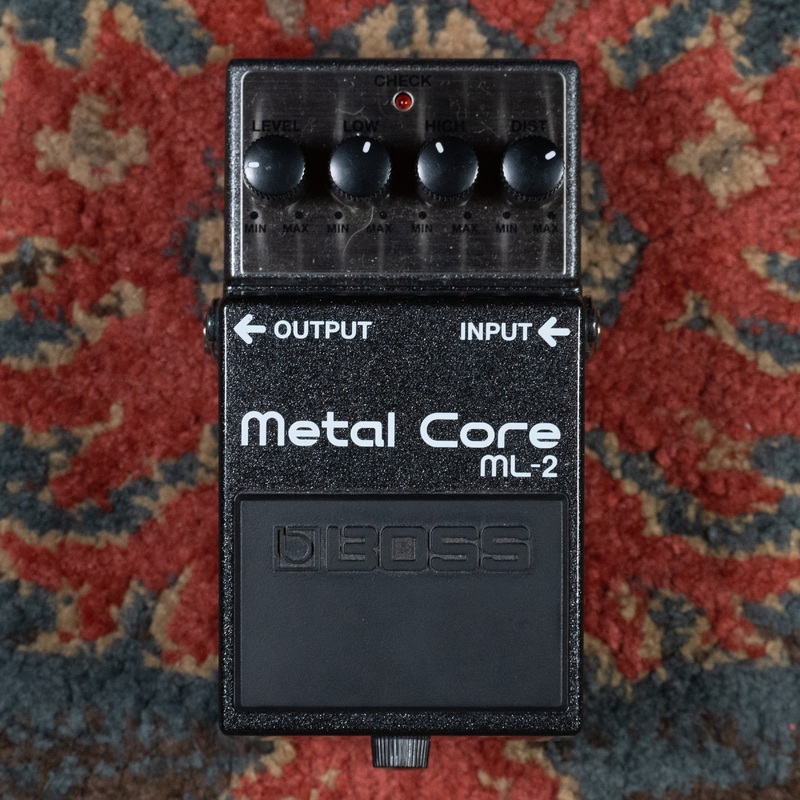 Boss ML-2 Metal Core Distortion Effect Pedal - Used