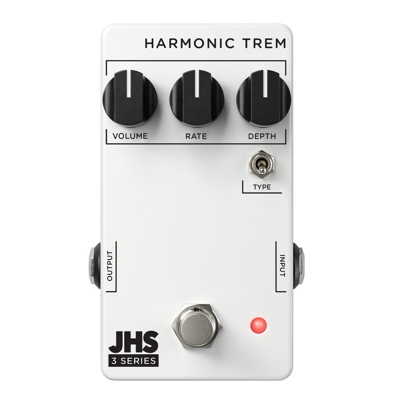 JHS 3 Series Harmonic Tremolo Effect Pedal